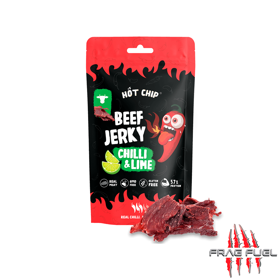 Hot Chip Jerky Chilli Lime - FragFuel