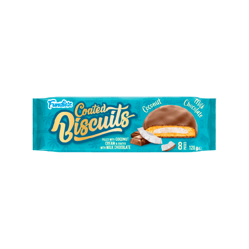 Fundiez Coated Biscuit Coconut