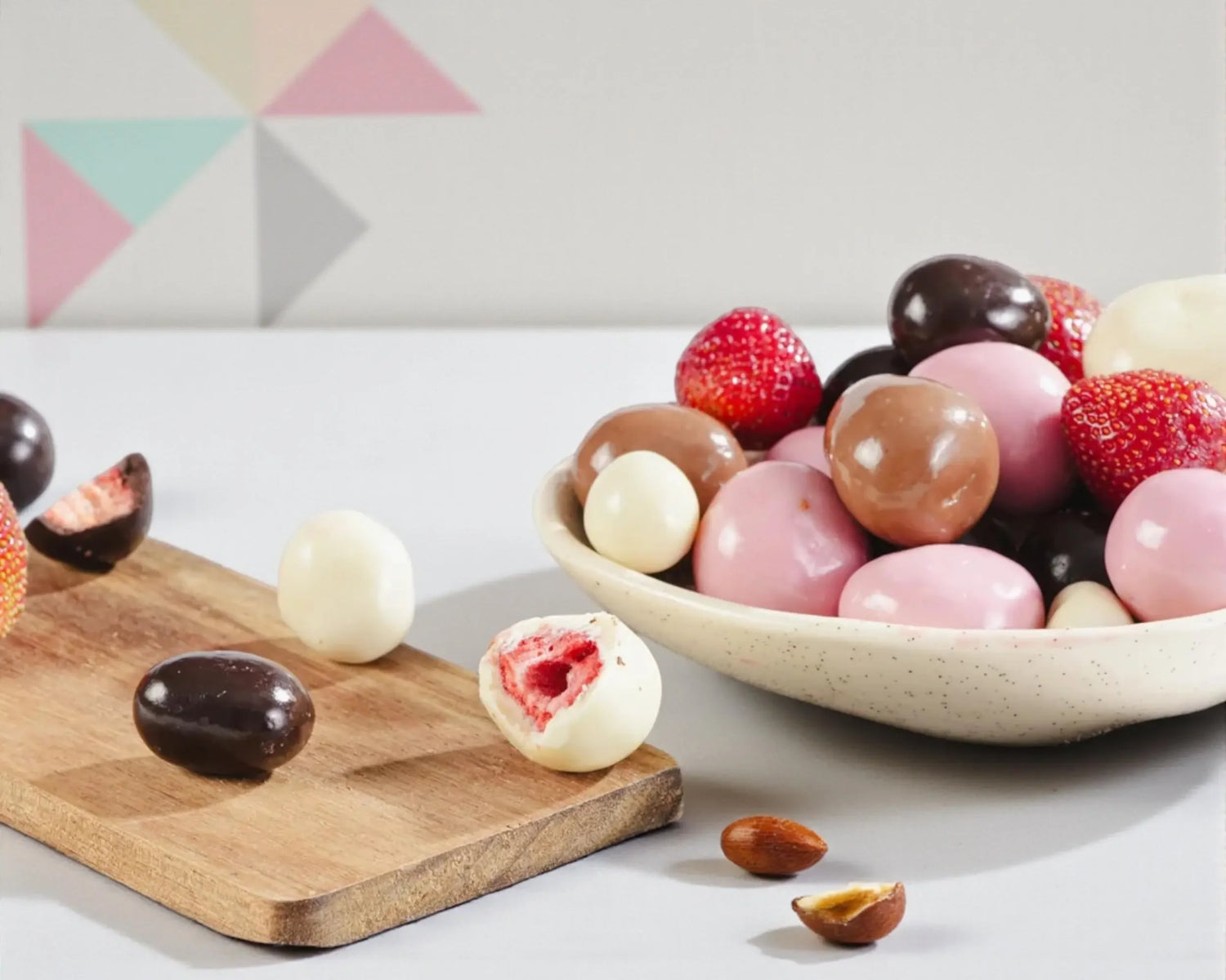 Freeze Dried Strawberry Dark Chocolate