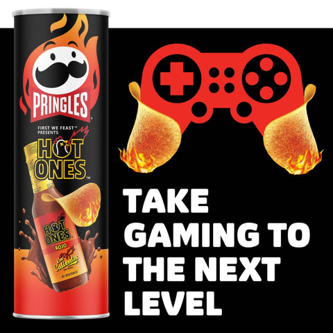 Pringles Hot Ones Los Calientes Rojo (Edição Especial)