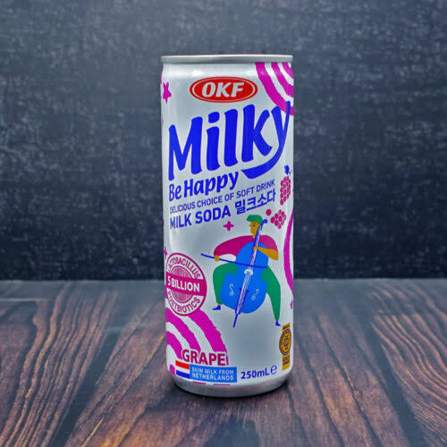 OKF Milky Grape Milk Sparkling Drink