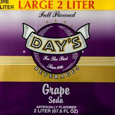 Day's Soda Grape