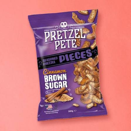 Pretzel Pete Pieces Cinnamon Brown Sugar
