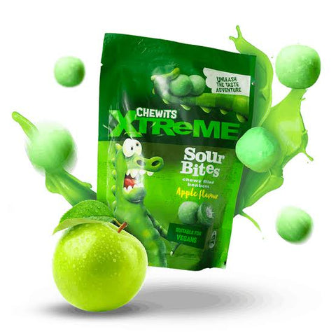 Chewits Xtreme Sour Bites Apple