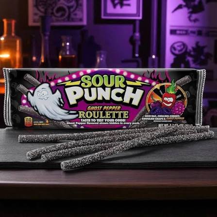 Sour Punch Ghost Pepper Roulette, foto 2