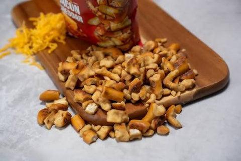 Pretzel Pete Pieces Smokey Bacon Cheddar Big