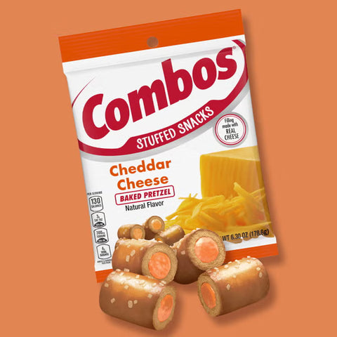 Combos Baked Pretzel Cheddar Cheese