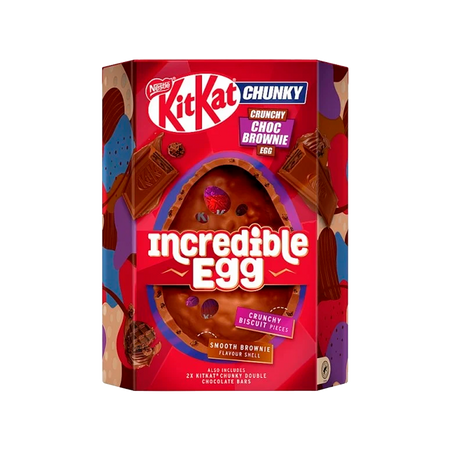 KitKat Double Chocolate Brownie Incredible Egg - FragFuel