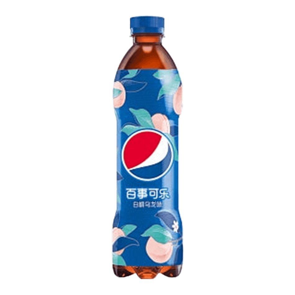 Pepsi White Peach Oolong (Bottle)