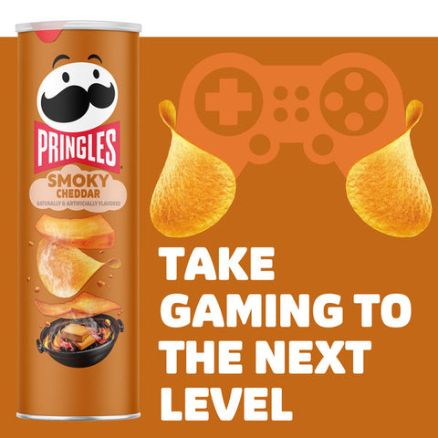 Pringles Smoky Cheddar