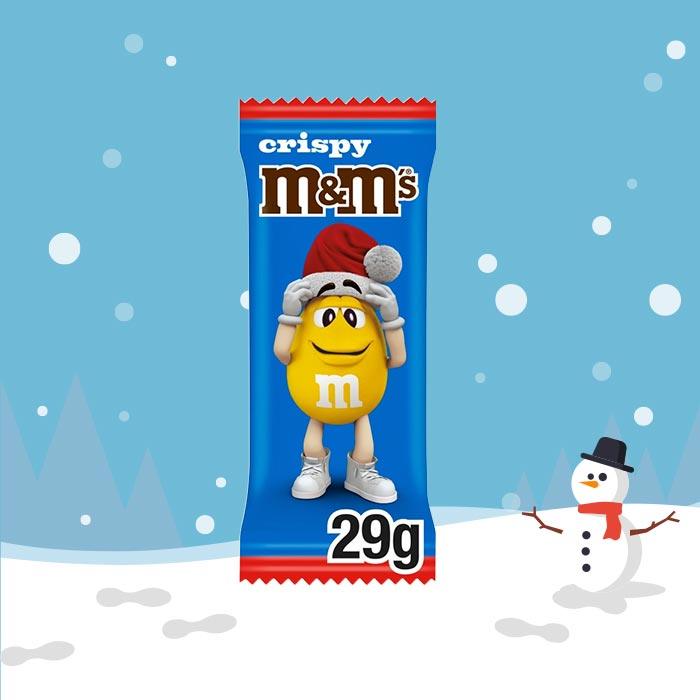 M&Ms Crispy Santa