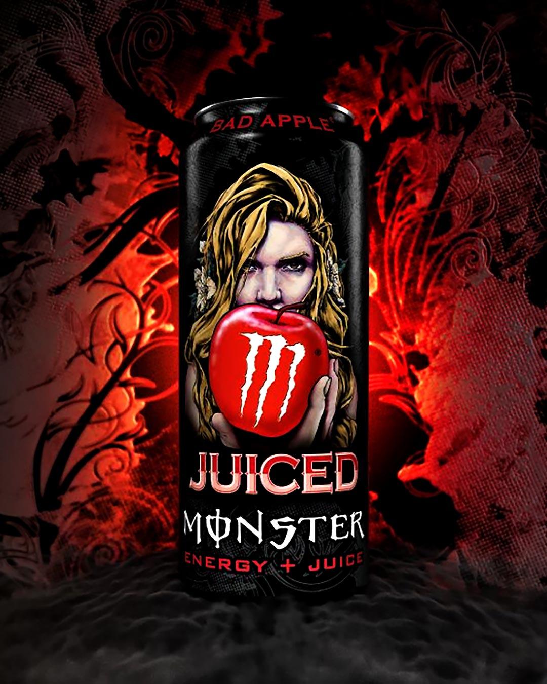 Monster Energy Drink Bad Apple - FragFuel