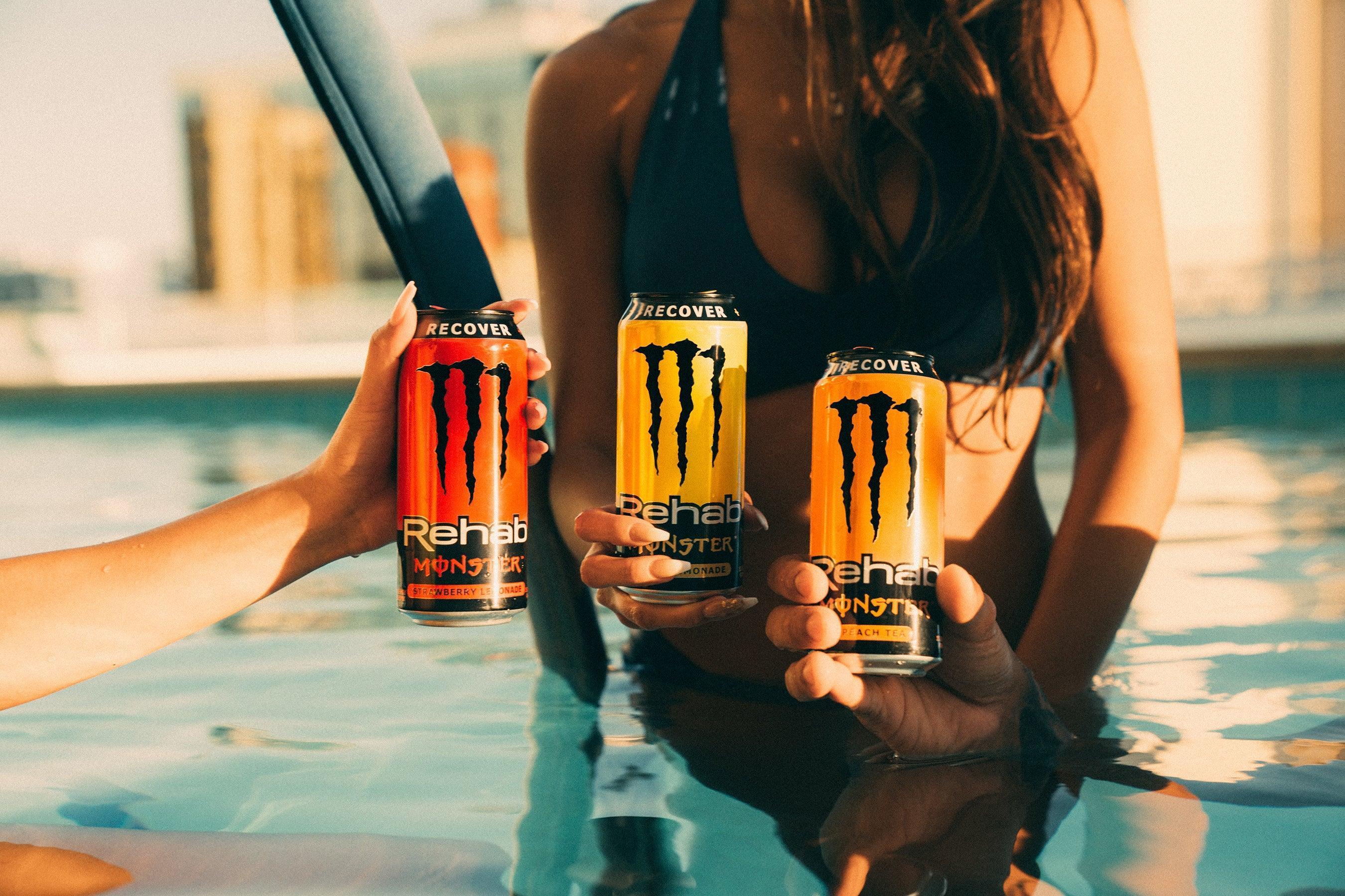 Monster Energy Recover Rehab Peach Tea - FragFuel