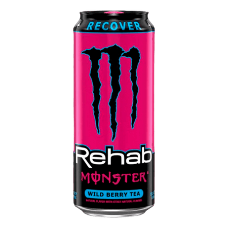 Monster Energy Recover Rehab Wild Berry Tea - FragFuel