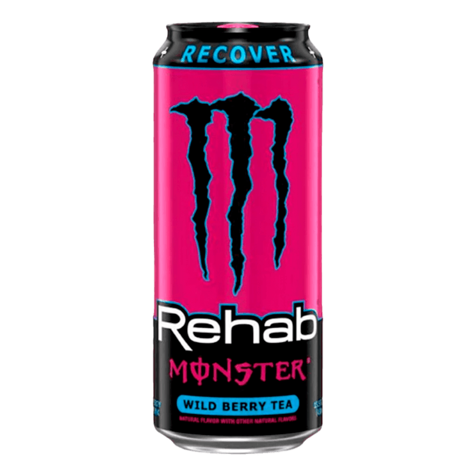 Monster Energy Recover Rehab Wild Berry Tea - FragFuel