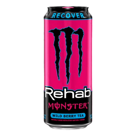 Monster Energy Recover Rehab Wild Berry Tea - FragFuel