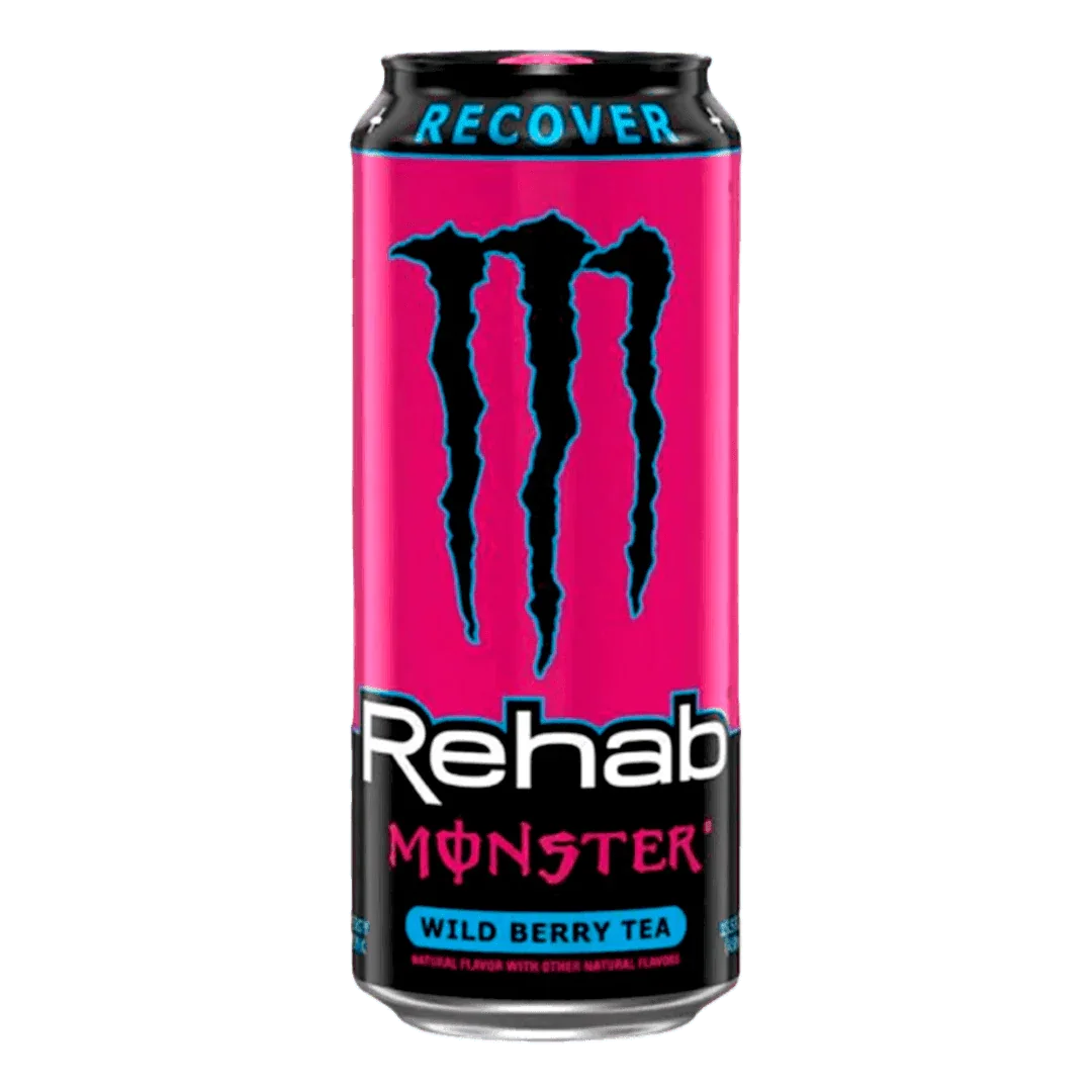 Monster Energy Recover Rehab Wild Berry Tea - FragFuel