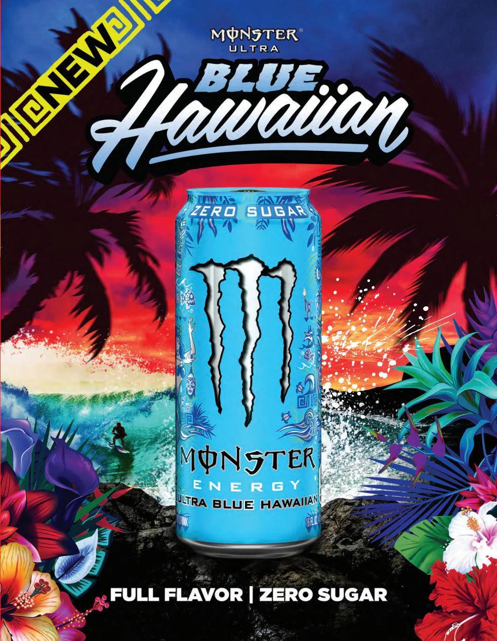 Monster Energy Ultra Blue Hawaiian - FragFuel
