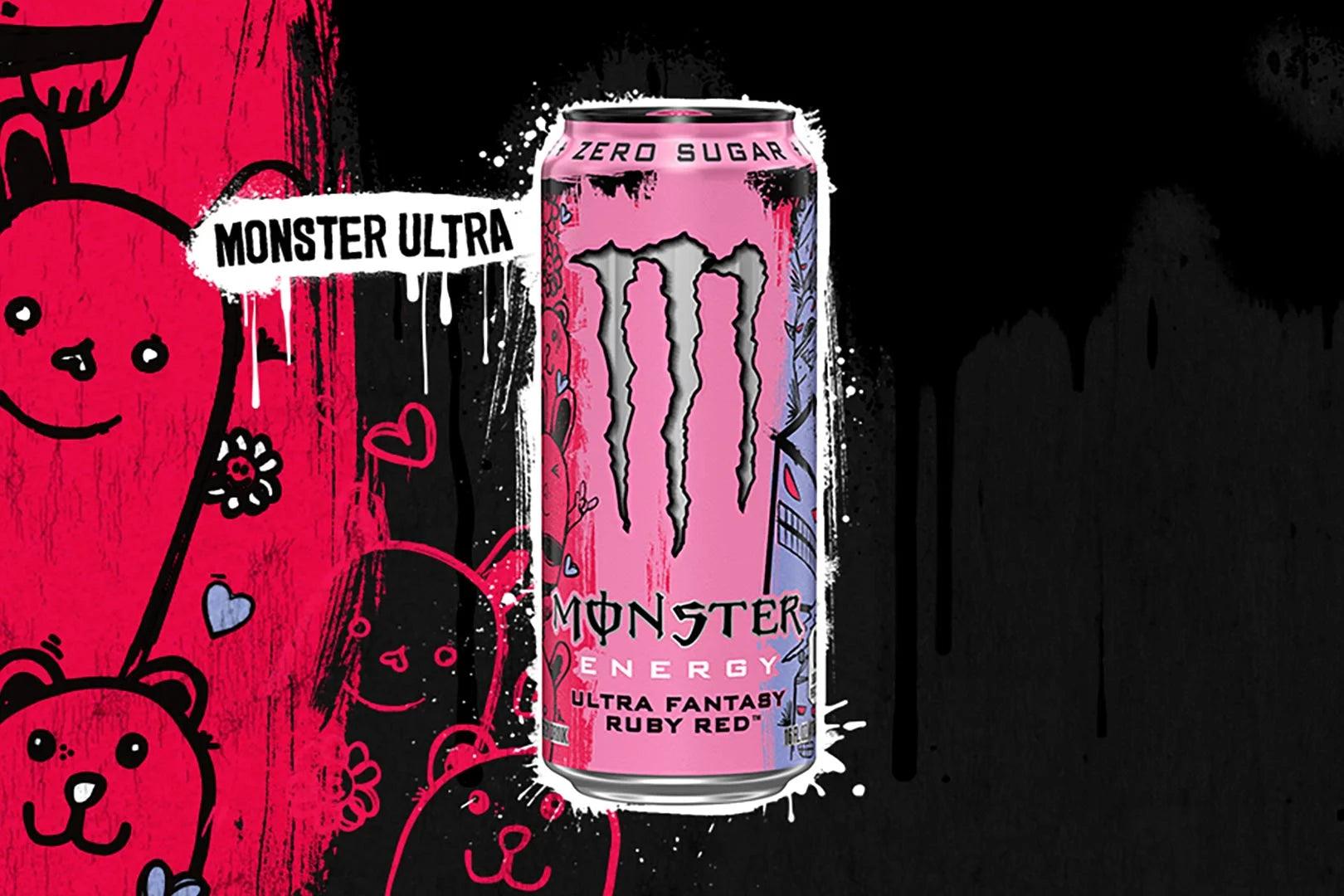 Monster Energy Ultra Fantasy Ruby Red - FragFuel