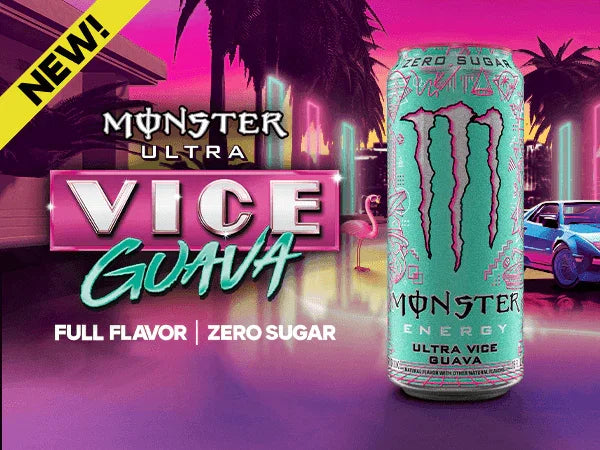 Monster Energy Ultra Vice Guava - FragFuel
