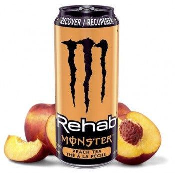 Monster Energy Rehab Peach Tea Canada 458ml
