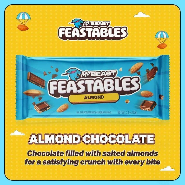 Mr. Beast Feastables Almond Bar (NEW) - FragFuel
