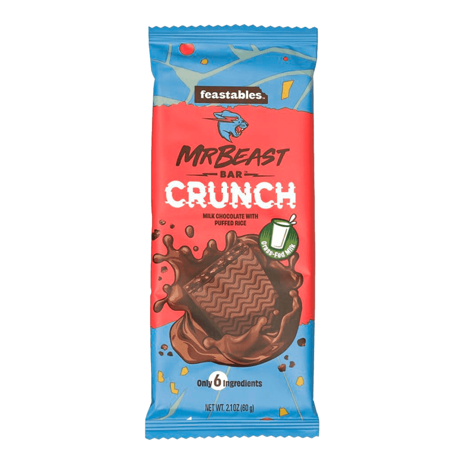 Mr. Beast Feastables Milk Chocolate Bar Crunch - FragFuel