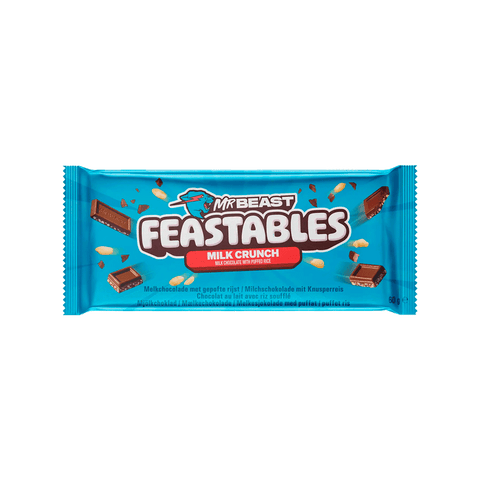 Mr. Beast Feastables Milk Chocolate Bar Crunch (NEW) - FragFuel