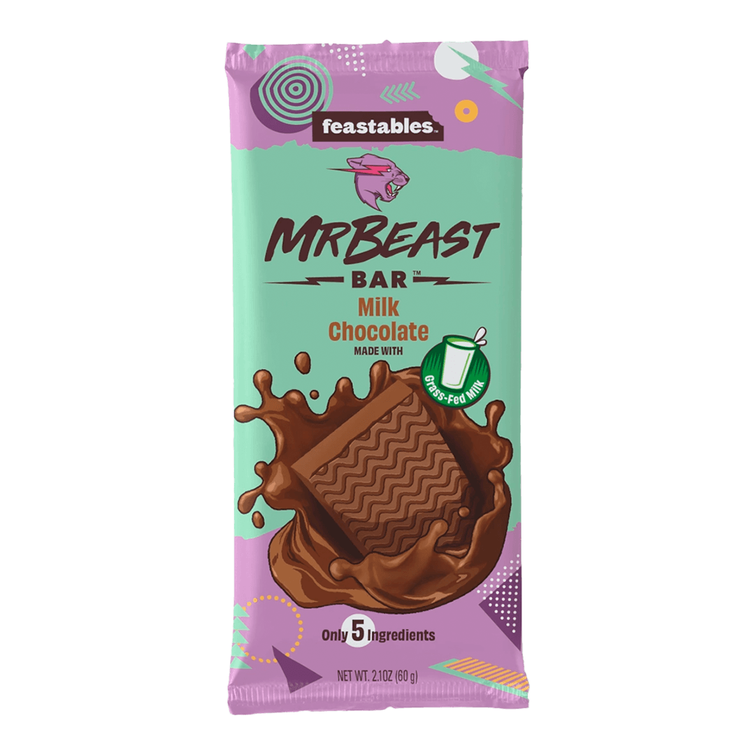 Mr. Beast Feastables Milk Chocolate Bar - FragFuel