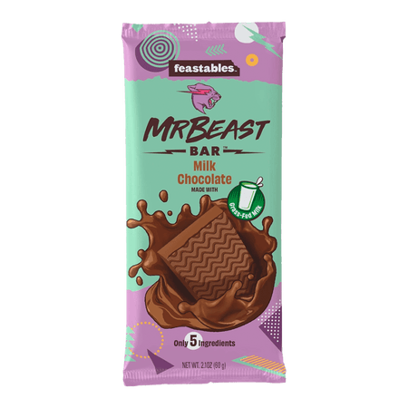 Mr. Beast Feastables Milk Chocolate Bar - FragFuel