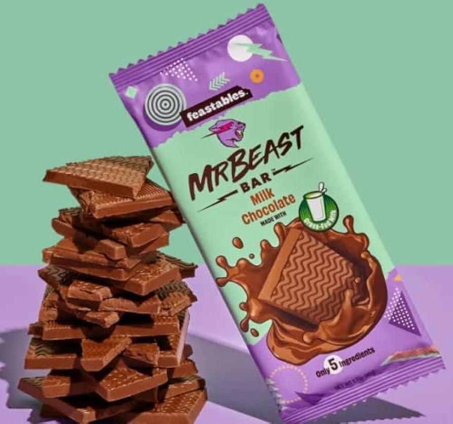 Mr. Beast Feastables Milk Chocolate Bar - FragFuel
