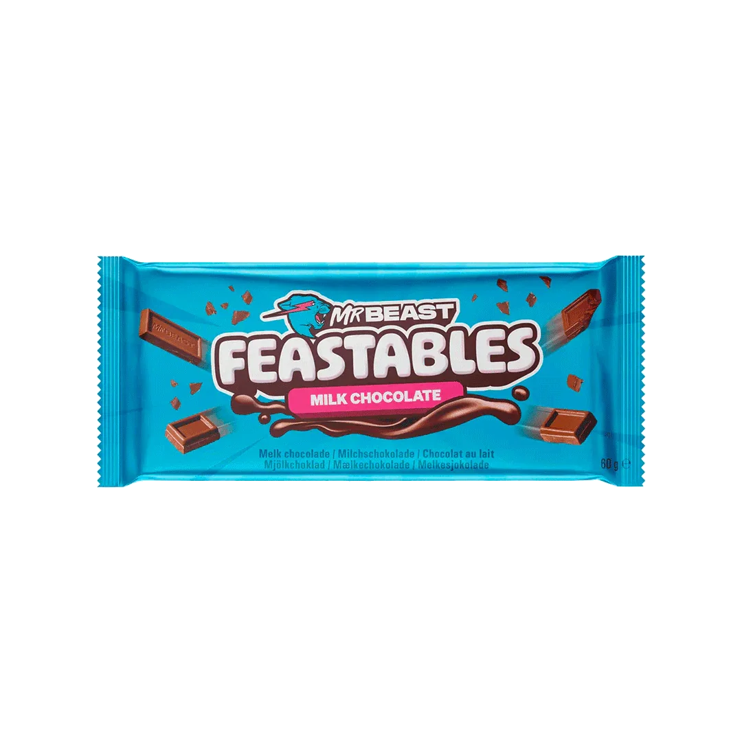 Mr. Beast Feastables Milk Chocolate Bar (NEW) - FragFuel