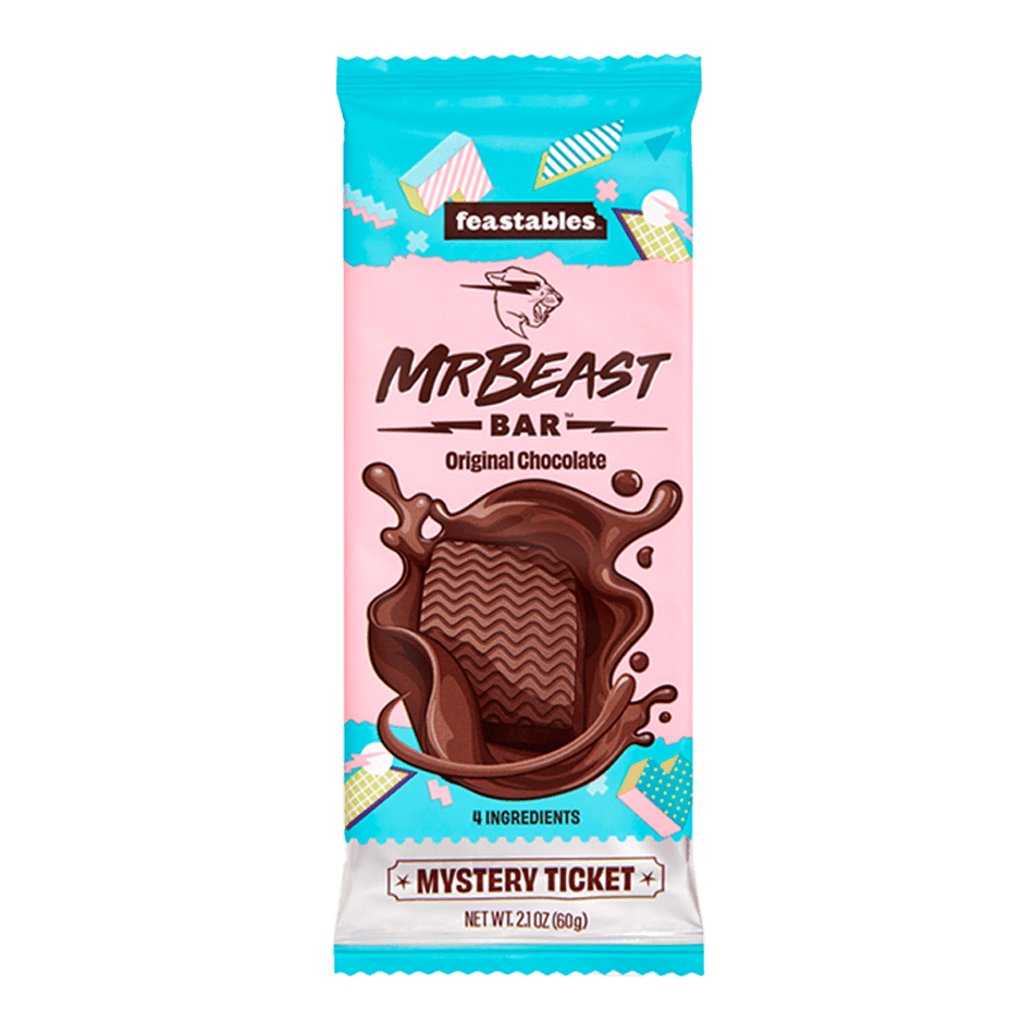 Mr. Beast Feastables MrBeast Chocolate Bar Original - FragFuel