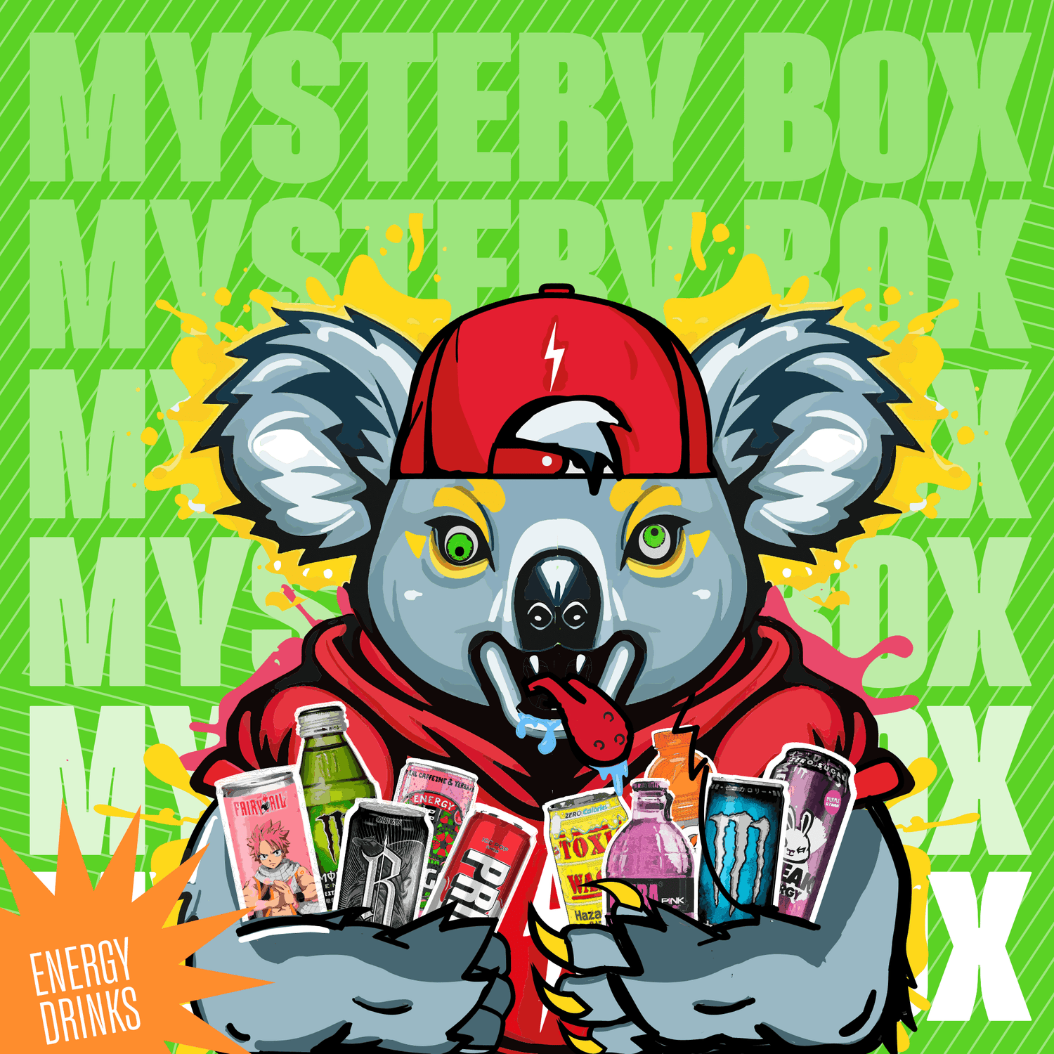Mystery Box - Bebidas Energéticas ⚡🥤 - FragFuel