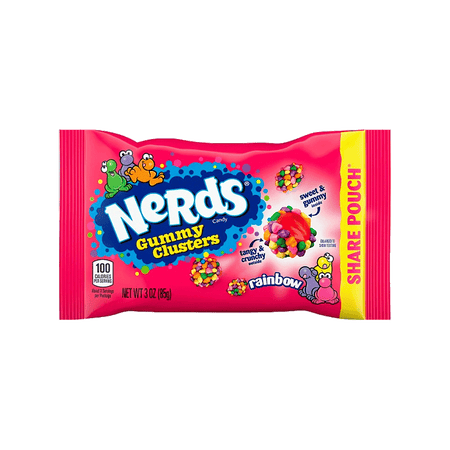 Nerds Gummy Clusters Share Pouch - FragFuel