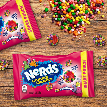 Nerds Gummy Clusters Share Pouch - FragFuel