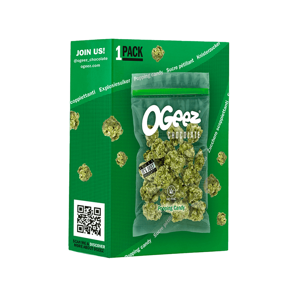 OGeez Chocolate Popping Candy - FragFuel