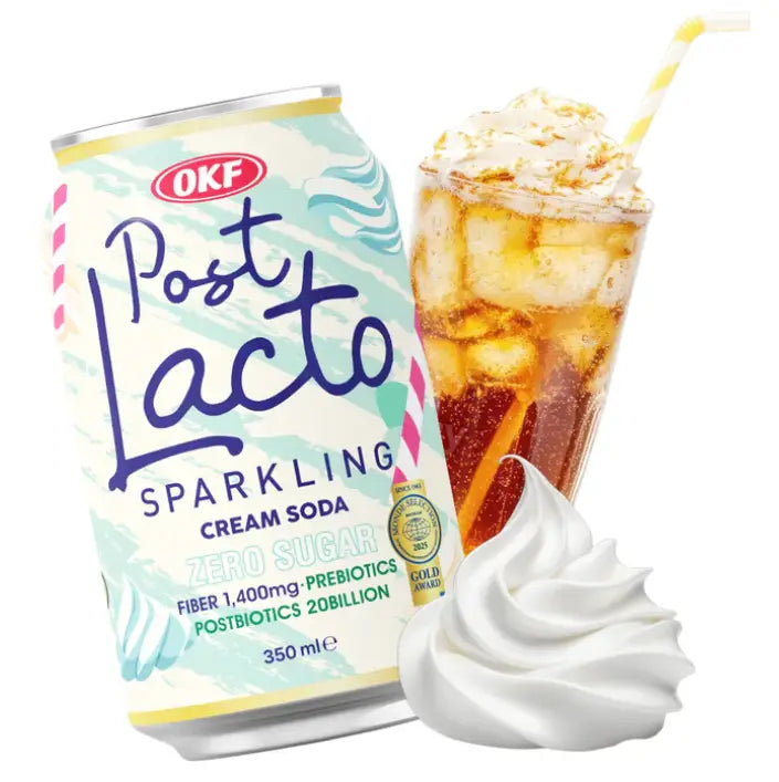 OKF PostLacto Zero Sugar Cream Soda Sparkling