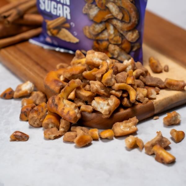 Pretzel Pete Pieces Cinnamon Brown Sugar
