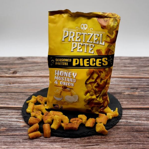 Pretzel Pete Pieces Honey Mustard and Onion Big