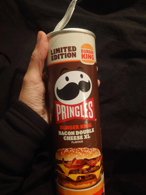 Pringles Burger King Bacon Double Cheese XL