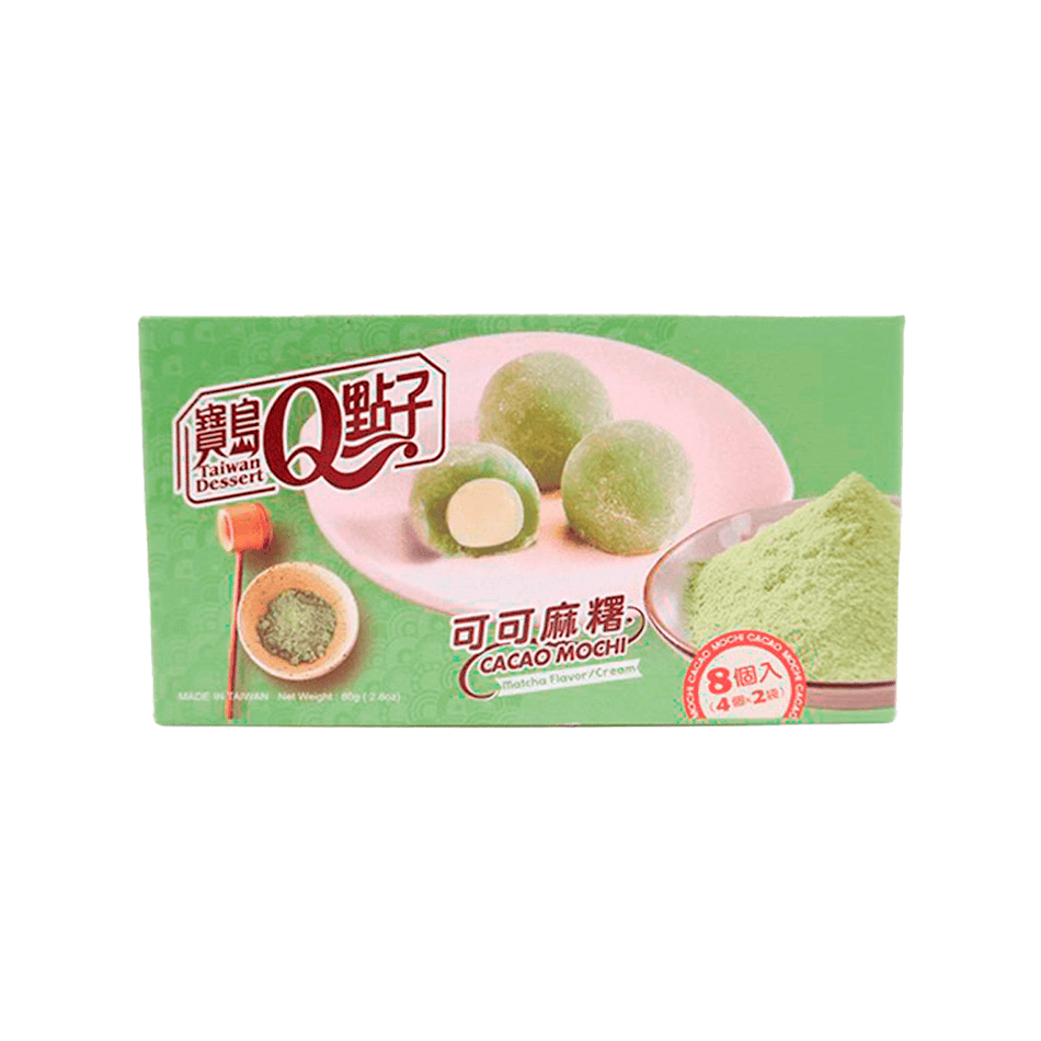 Q Brand Mochi Macha (Cacao) - FragFuel