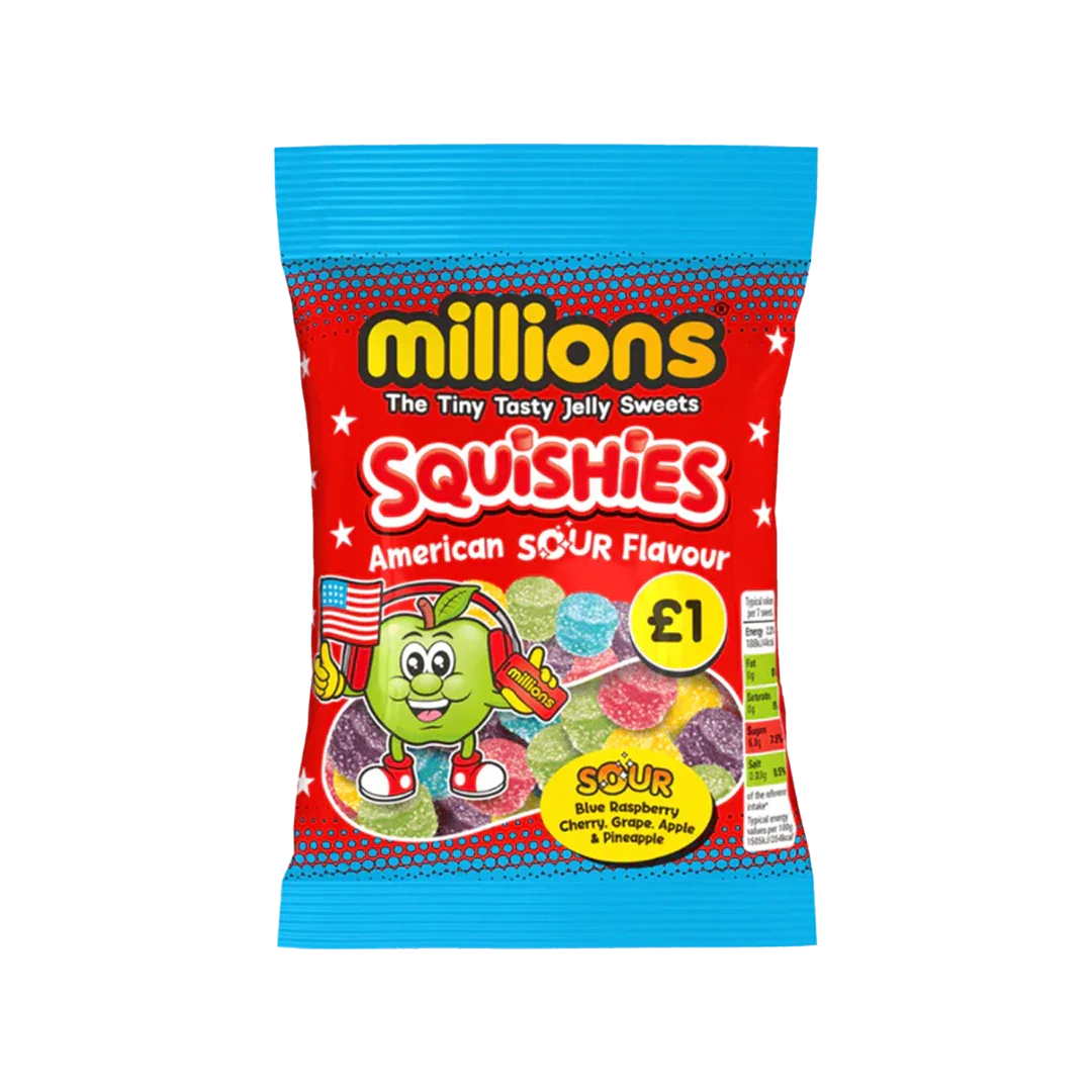 Millions Squishies American Sour