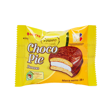 Lotte Choco Pie Banana