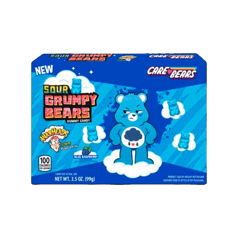 Warheads Sour Grumpy Bears Gummy Candy