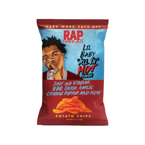 Rap Snacks Lil Baby "All In" Hot Flavour - FragFuel