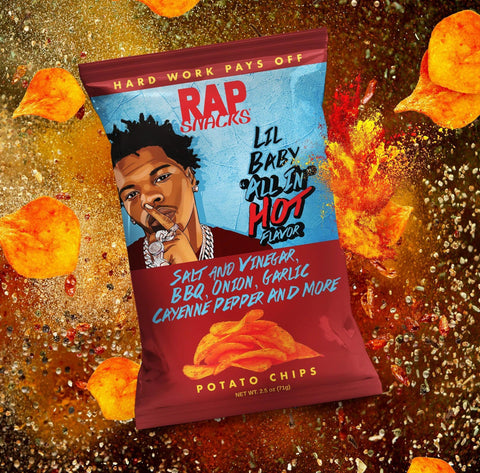 Rap Snacks Lil Baby "All In" Hot Flavour - FragFuel