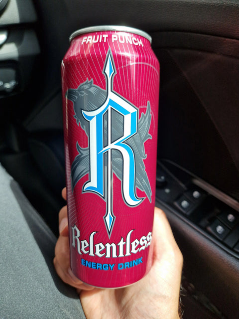 Relentless Fruit Punch Energy Drink