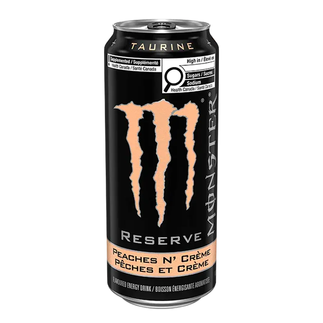 Monster Energy Reserve Peaches N' Creme Canada 473ml