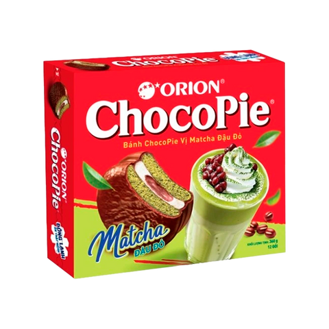 Orion Choco Pie Matcha e Redbean (1 Unid.)